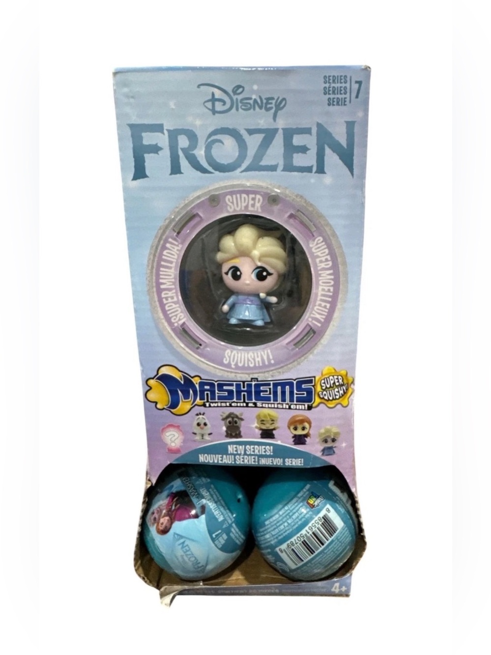 Disney Frozen Mashems Elsa Mini Figure - Light Blue and Purple Accents